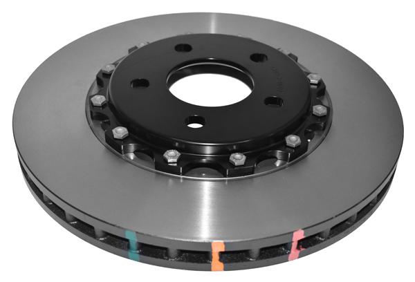 DBA T3 5000 Slotted 2Pc Brake Rotor Single 321mm Front DBA52113BLKS