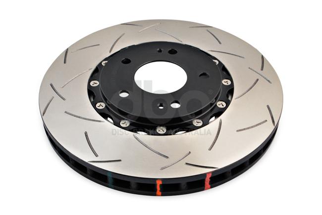 DBA T3 5000 Slotted 2Pc Brake Rotor Single 320mm Front DBA52218BLKS