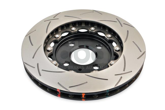 DBA T3 5000 Slotted 2Pc Brake Rotor Single 288mm Rear DBA52355BLKS