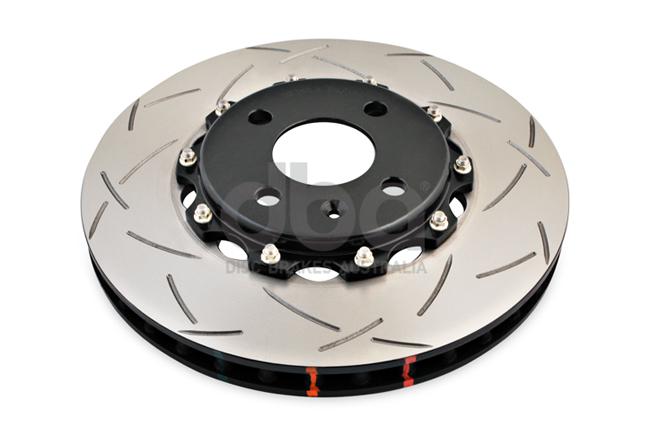 DBA T3 5000 Slotted 2Pc Brake Rotor Single 288mm Rear DBA52355BLKS
