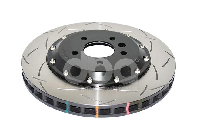 DBA T3 5000 Slotted 2Pc Brake Rotor Pair 350mm Front DBA52364BLKS