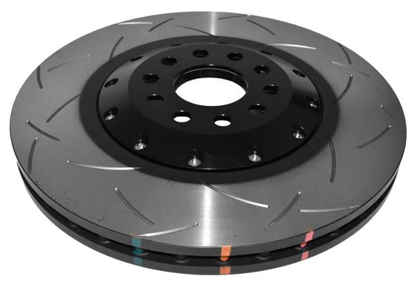 DBA T3 5000 Slotted 2Pc Brake Rotor Single 360mm Front DBA52804BLKS