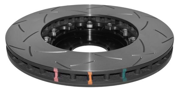 DBA T3 5000 Slotted 2Pc Brake Rotor Single 320mm Front DBA52962BLKS