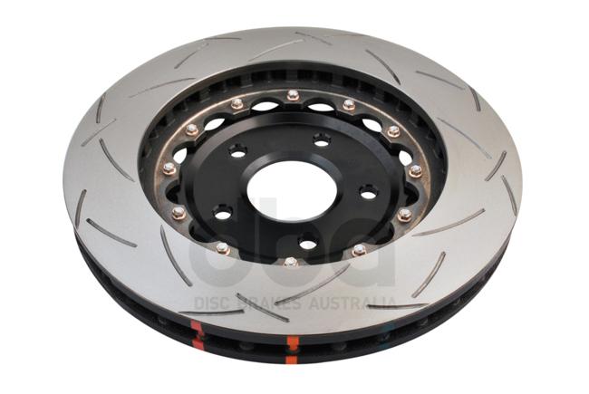 DBA T3 5000 Slotted 2Pc Brake Rotor Single 340mm Front DBA52990BLKS