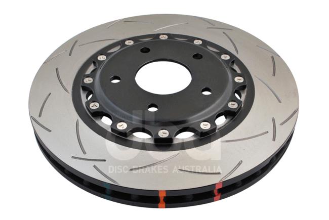DBA T3 5000 Slotted 2Pc Brake Rotor Single 340mm Front DBA52990BLKS