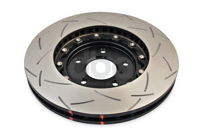 DBA T3 5000 Slotted 2Pc Brake Rotor Single 258mm Front DBA5600BLKS