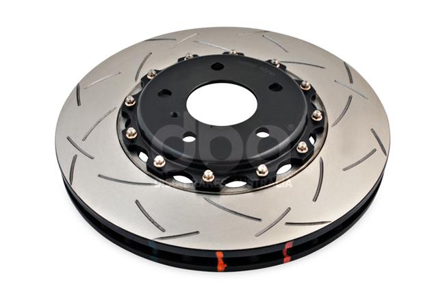 DBA T3 5000 Slotted 2Pc Brake Rotor Single 258mm Front DBA5600BLKS