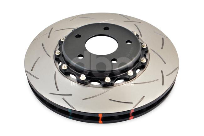 DBA T3 5000 Slotted 2Pc Brake Rotor Single 324mm Front DBA5928BLKS