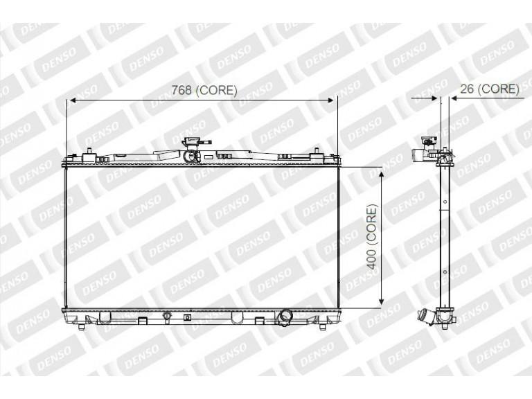 DENSO Radiator A221-A345