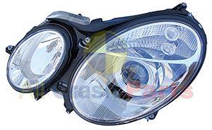 APG All Crash Head Lamp Passenger Side Certified Suits Mercedes-Benz E Class W211 2002 to 2009 BAM-21030LHQ
