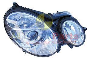 APG All Crash Xenon Head Lamp Drivers Side Certified Suits Mercedes-Benz E Class W211 2002 to 2009 BAM-21031RHQ