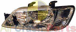 APG All Crash Head Lamp Passenger Side Aftermarket Suits Mitsubishi Lancer CG 2002 to 2003 CCK-21030LH