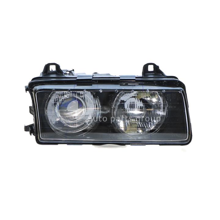 APG All Crash Halogen Manual Adjust Head Lamp Drivers Side Certified Suits BMW 3 Series E36 1991 to 2000 ETC-21030RHQ