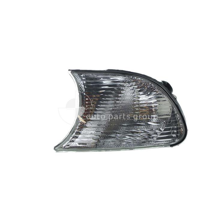 APG All Crash Front Park / Indicator Lamp, Clear, Passenger Side Certified Suits BMW 3 Series E46 1999 to 2001 ETD-21013LHQ