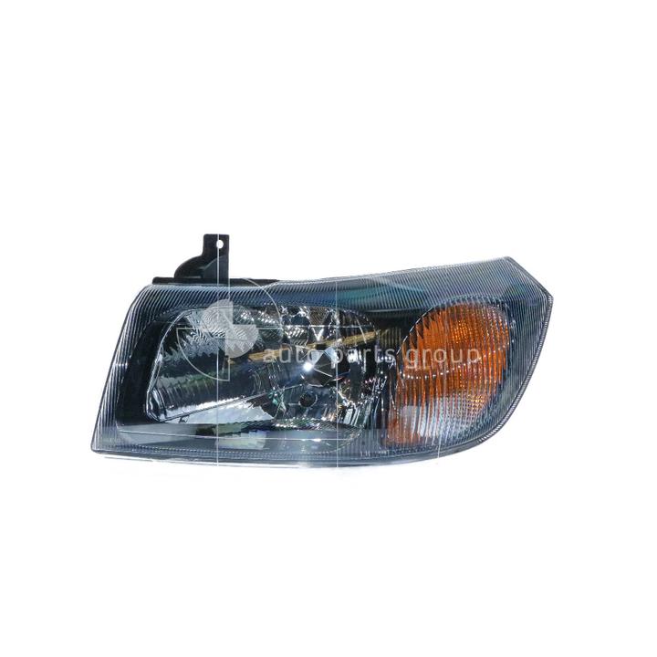 APG All Crash Halogen Manual Adjust Head Lamp Passenger Side Certified Suits Ford Transit VH/VJ 2000 to 2006 FVH-21030LHQ