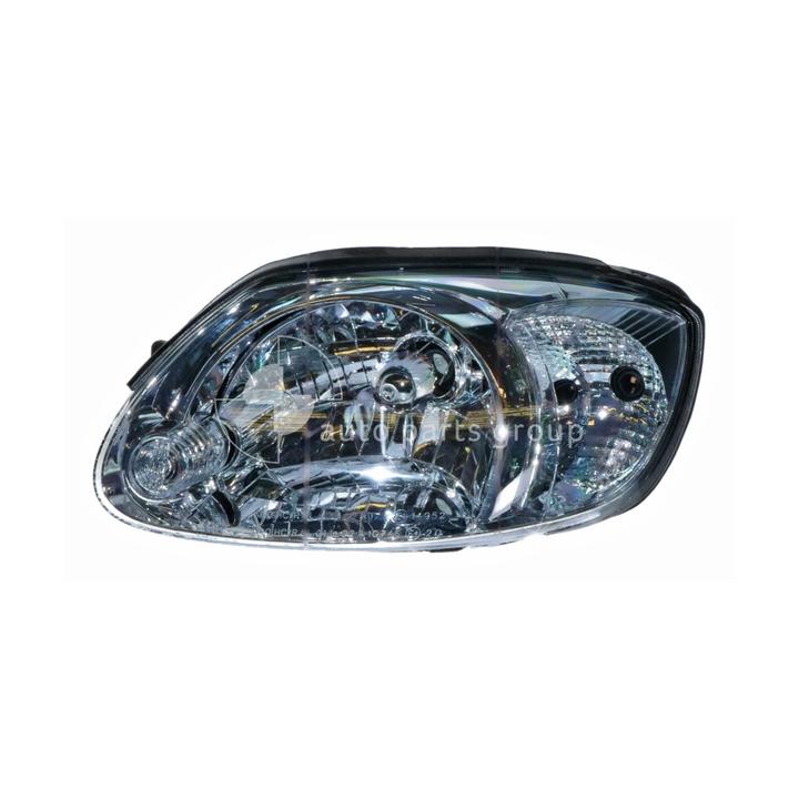 APG All Crash Head Lamp Passenger Side Certified Suits Hyundai Accent GL LC 8/2003 to 2006 HAB-21031LHQ