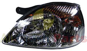 APG All Crash Head Lamp Passenger Side Certified Suits Kia Rio BC 9/2002 to 8/2003 KDD-21030LHQ