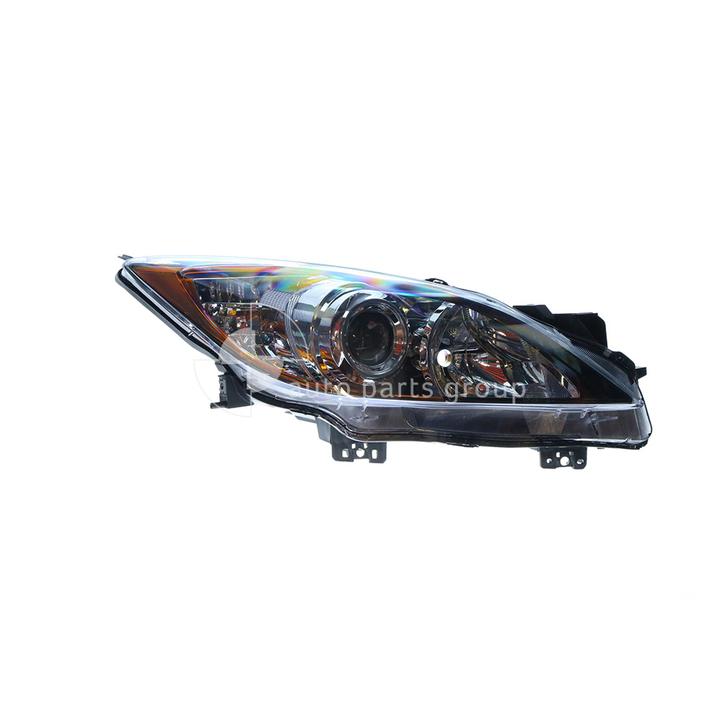 APG All Crash Halogen Manual Adjust Head Lamp Drivers Side Q-Part Certified suits Mazda 3 BL MBO-21030RHQ