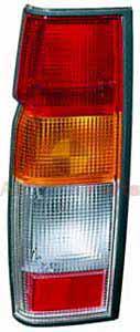 APG All Crash Red/Amber/Clear Tail Lamp Passenger Side Aftermarket Suits Nissan Navara D21 1992 to 1997 NNC-21040LH