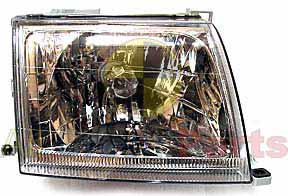 APG All Crash Head Lamp Electric Adjust Drivers Side Certified Suits Nissan Navara D22 5/2000 to 10/2001 NND-21031RHQ