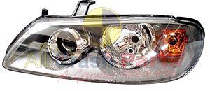 APG All Crash Grey Head Lamp Passenger Side Certified Suits Nissan Pulsar N16 9/2002 to 1/2006 NPH-21031LHQ