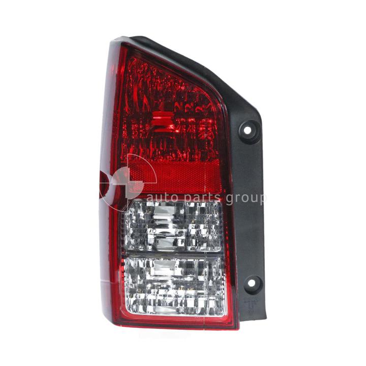APG All Crash Red/Clear Tail Lamp Passenger Side Certified Suits Nissan Pathfinder R51 2005 to 2013 NZG-21040LHQ
