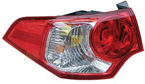 APG All Crash Tail Lamp Passenger Side Certified Suits Honda Accord Euro CU 6/2008 to 11/2010 OAK-21040LHQ