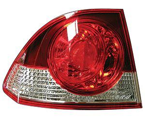 APG All Crash Tail Lamp Passenger Side Certified Suits Honda Civic 8th Generation FD 2006 to 2008 OCO-21040LHQ