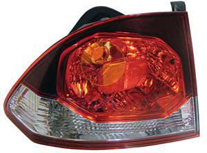 APG All Crash Tail Lamp Passenger Side Certified Suits Honda Civic 8th Generation FD 2009 to 2012 OCO-21041LHQ