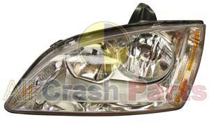 APG All Crash Halogen Manual Adjust Head Lamp Passenger Side Certified Suits Ford Focus LS/LT 2005 to 2009 FOB-21031LHQ