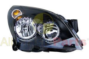 APG All Crash Black Head Lamp Drivers Side Certified Suits Holden Astra AH 10/2004 to 10/2006 GLJ-21030RHQ
