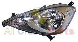 APG All Crash Halogen Manual Adjust Head Lamp Passenger Side Certified Suits Honda Jazz GE 2008 to 2011 OJB-21030LHQ
