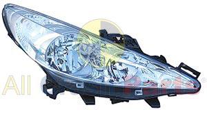 APG All Crash Head Lamp Drivers Side Certified Suits Peugeot 207 XR A7 2007 to 2009 PWE-21030RHQ