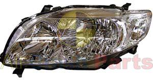 APG All Crash Halogen Head Lamp Passenger Side Certified Suits Toyota Corolla ZRE152R 2007 to 2010 TCP-21030LHQ