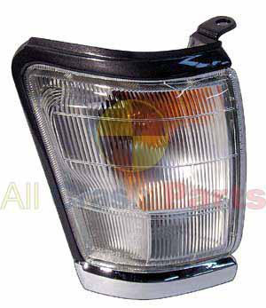 APG All Crash Chrome Front Park / Indicator Lamp Drivers Side Certified suits Toyota Hilux SR5 1997 to 2001 TII-21012RHQ