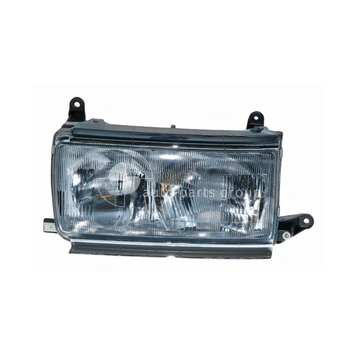 APG All Crash Head Lamp Passenger Side Certified Suits Toyota Landcruiser FZJ80R/HDJ80R/HZJ80R 1990 to 1998 TLC-21030LHQ