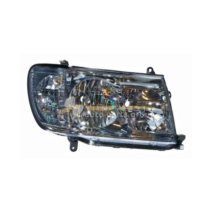APG All Crash Head Lamp Drivers Side Certified Suits Toyota Landcruiser 100 Series 2005 to 2007 TLF-21032RHQ