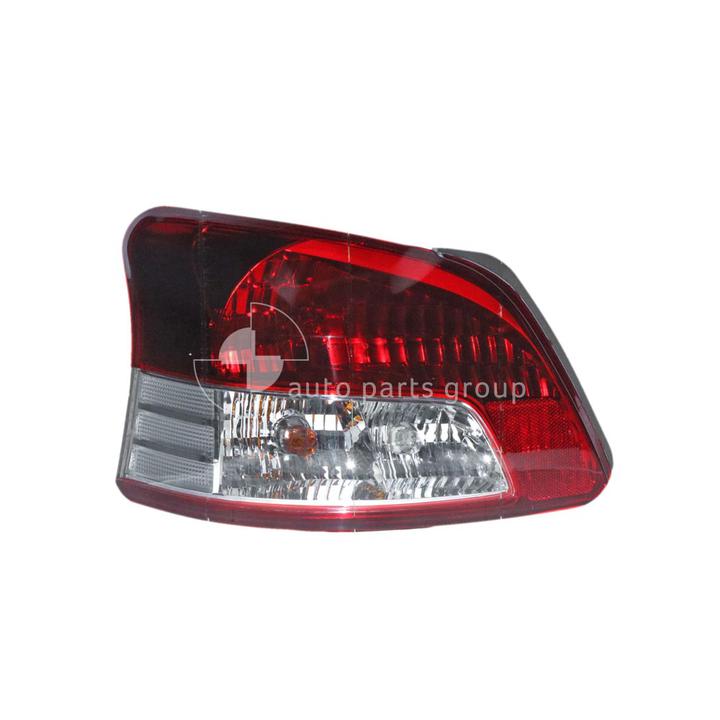 APG All Crash Red/Clear Tail Lamp Passenger Side Certified Suits Toyota Yaris NCP93R 2006 to 2016 TYS-21040LHQ