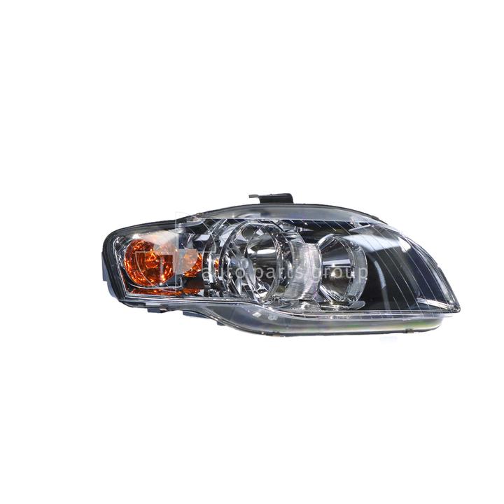 APG All Crash Halogen Head Lamp Drivers Side Certified Suits Audi A4 B7 Sedan/Wagon 2005 to 2008 UAP-21030RHQ