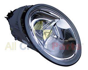 APG All Crash Halogen Manual Adjust Head Lamp Passenger Side Certified Suits Volkswagen Beetle 1Y/9C 2000 to 2005 VBB-21030LHQ