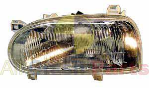 APG All Crash Head Lamp Passenger Side Certified Suits Volkswagen Golf MK 3 1994 to 1998 VGD-21031LHQ