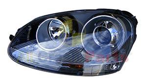 APG All Crash Xenon Head Lamp Passenger Side Certified suits Volkswagen Golf/Jetta 2006 to 2011 VGF-21030LHQ