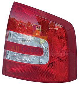 APG All Crash Tail Lamp Drivers Side Certified Suits Skoda Octavia 1Z Wagon 2007 to 2009 VKA-21042RHQ