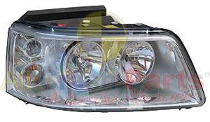 APG All Crash Halogen Electric Adjust Head Lamp Drivers Side Certified Suits Volkswagen Caravelle T5 2008 to 2015 VZE-21030RHQ