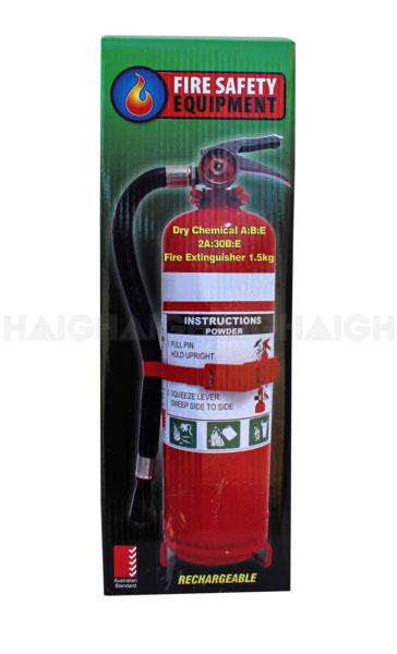 Fire Extinguisher 1.5KG (2A30B:E) w/Hose - Drive FW1