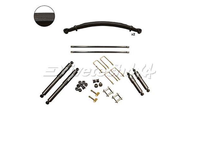 Drivetech 4x4 Enduro Nitro Gas Extra HD Lift Kit fits Nissan Navara D22 (1997-14) DTSK-NIS03J