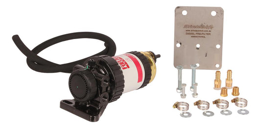 Drivetech 4x4 FuelManager Diesel Pre Filter Kit DT-FMK004 fits Nissan Patrol 3.0L Diesel 2007-On