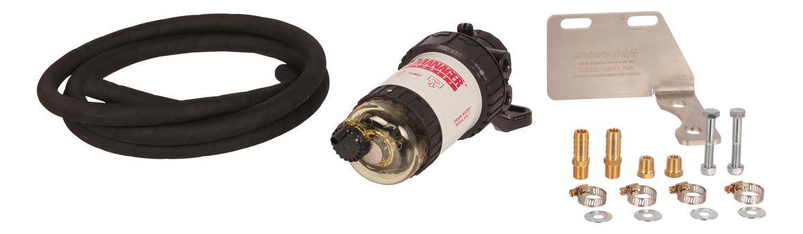 Drivetech 4x4 FuelManager Diesel Pre Filter Kit DT-FMK007 fits Toyota Landcruiser 4.5L Turbo Diesel 2011-15