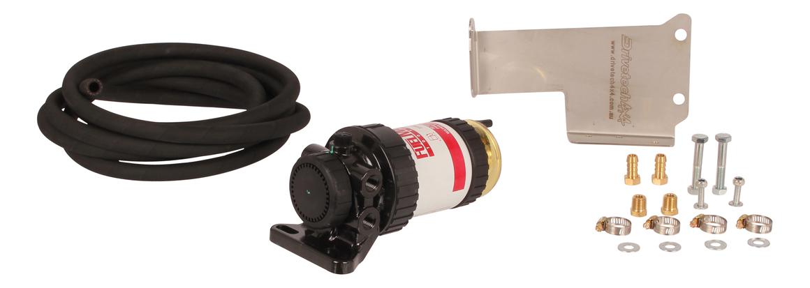 Drivetech 4x4 FuelManager Diesel Pre Filter Kit DT-FMK008 fits Nissan Navara D40 Manual 2.5L Non-DPF
