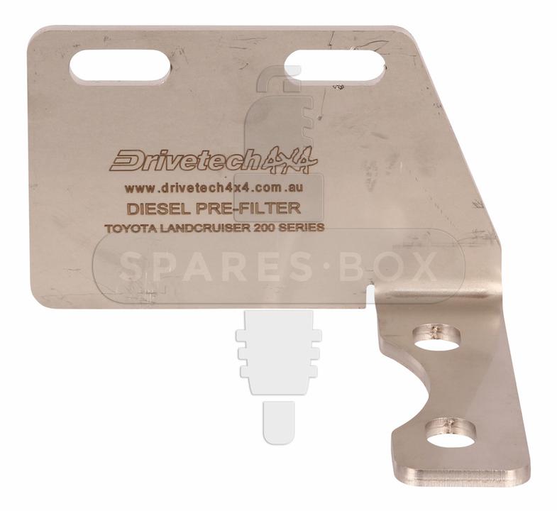 Drivetech 4x4 FuelManager Diesel Pre Filter Kit DT-FMK009 fits Toyota LandCruiser Prado 3.0L Turbo Diesel 2008-12